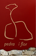 Logo: pedra i flor